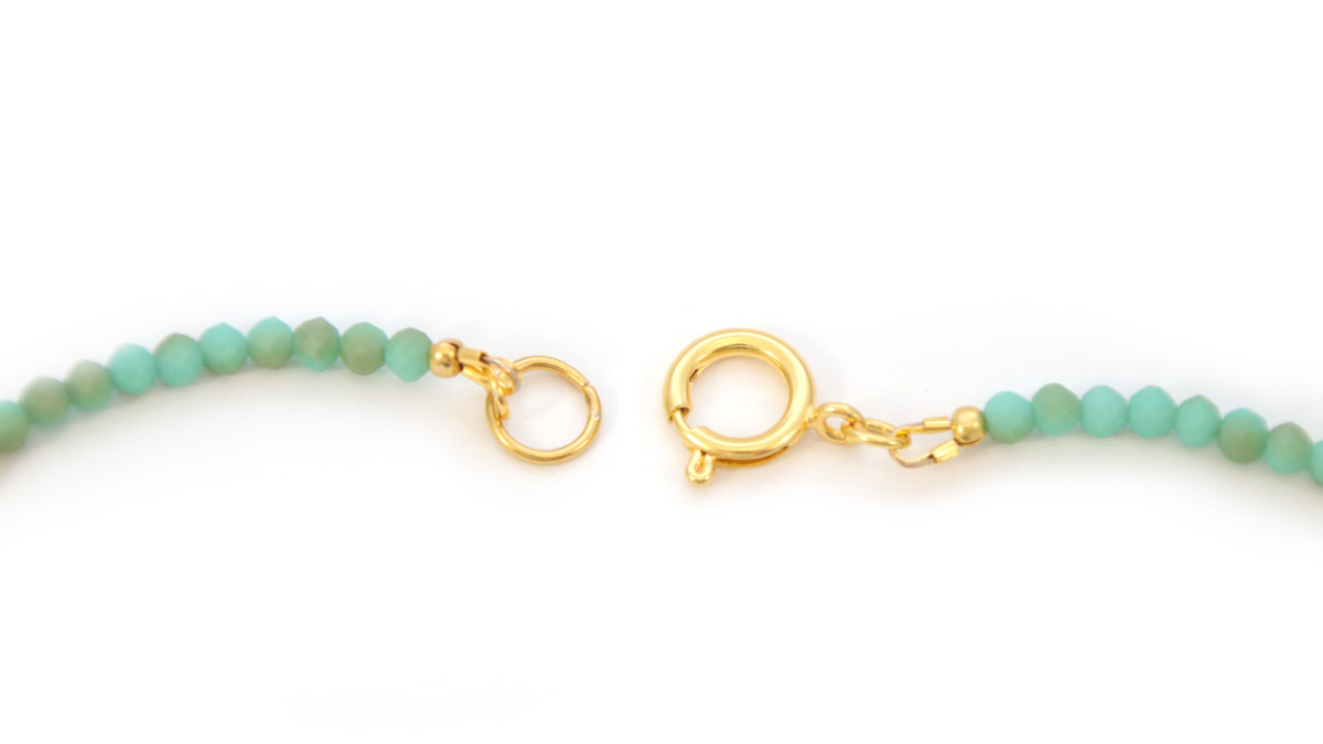 Collana Lunga In Ceramica Multicolore - Perline R Tonde E Ovali Con Cordoncini Seta - Regolabile 60-70 Cm - Stile Boho