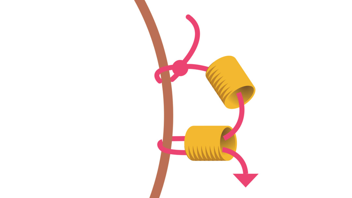 Orecchini a goccia Brick Stitch con cristalli e perline Miyuki : Tappa 1