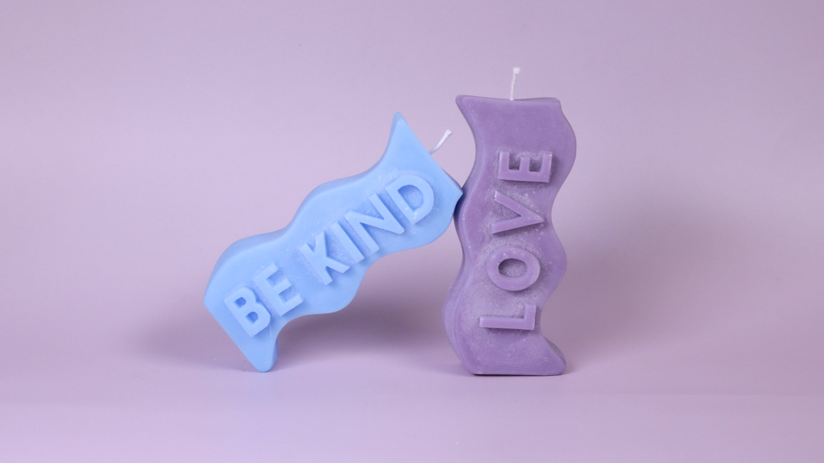 Kit di candele messaggio fai da te Kit di candele messaggio fai da te