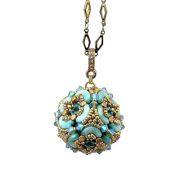 Schema Ciondolo D'Cybèle con perle Arcos e Minos Schema Ciondolo D'Cybèle con perle Arcos e Minos