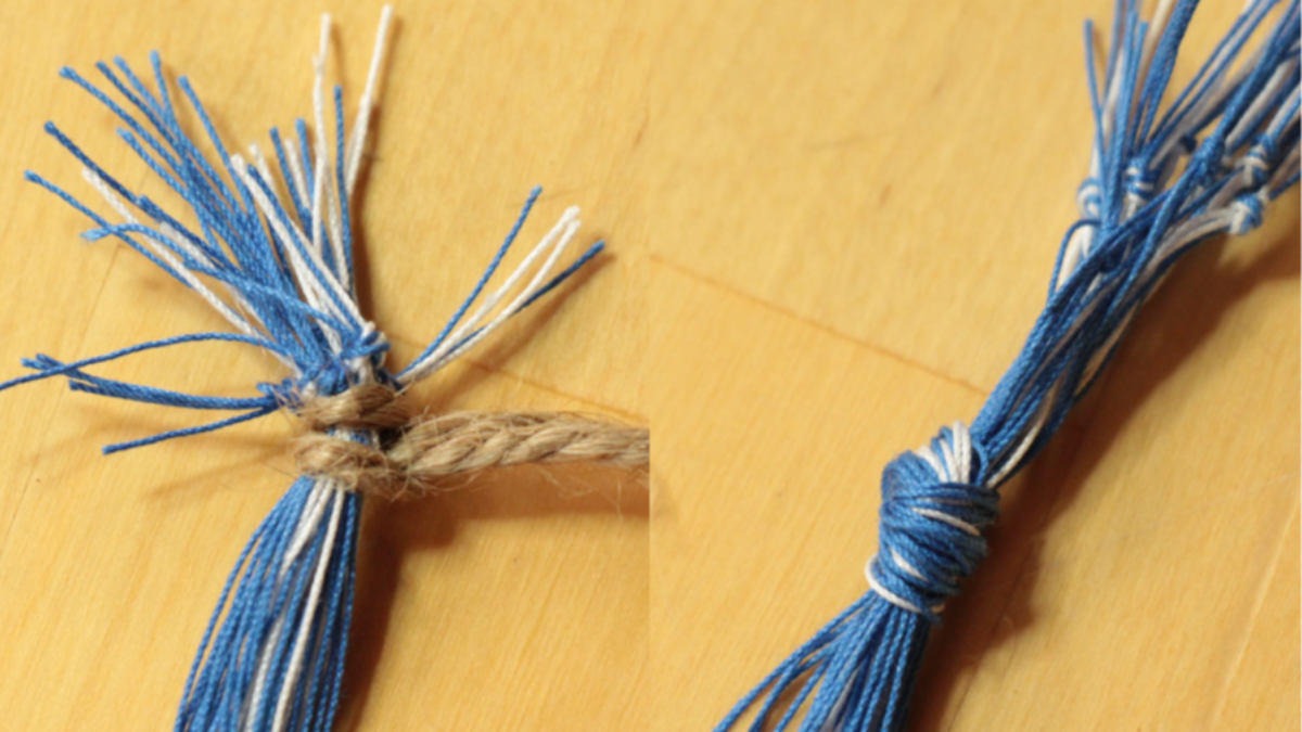 Bracciale di tessere fai da te per principianti : Tappa 4