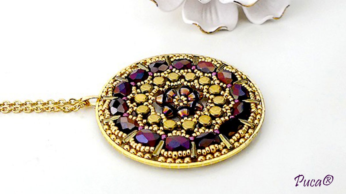 Ciondolo Romance con perle Baros e Konos di Puca