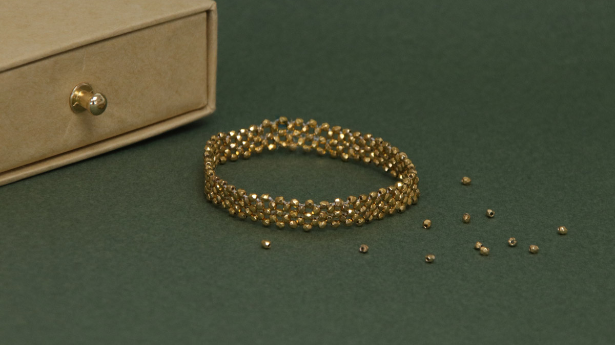 bracciale infinito con perline - Gioielli - Bracciali e cavigliere... | su MissHobby