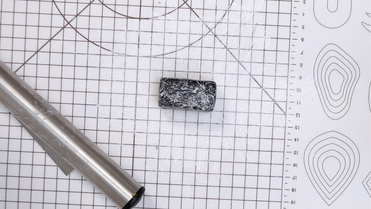 Orecchini effetto marmo in argilla polimerica : Tappa 3