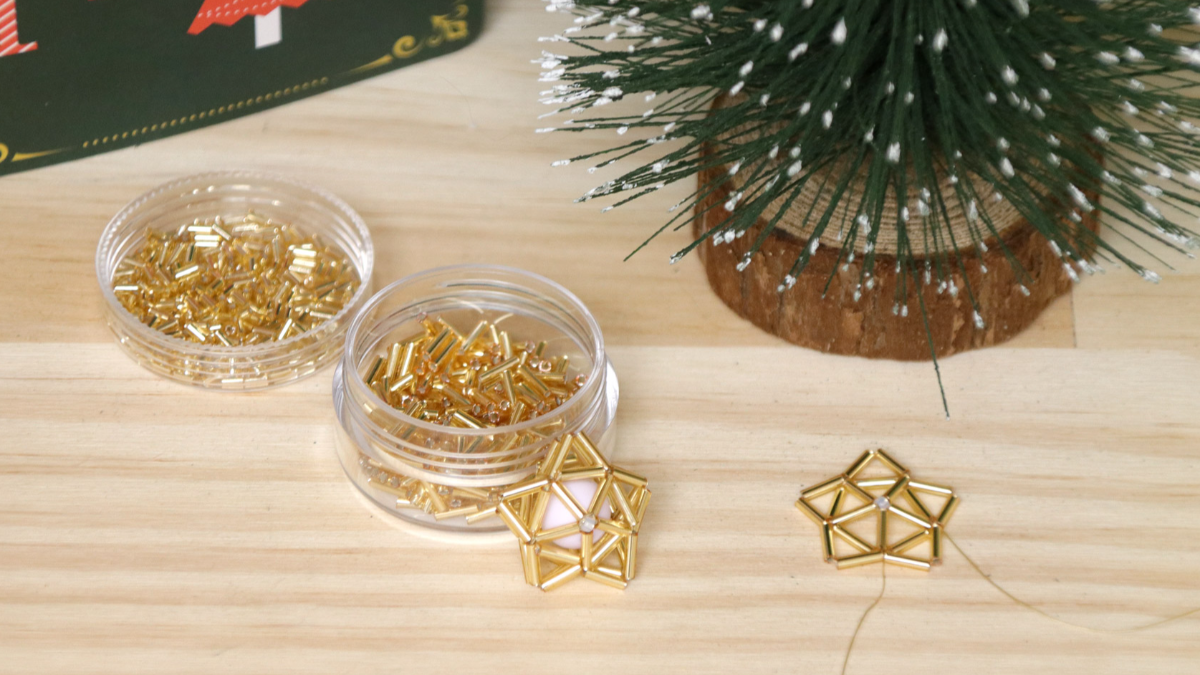 Schema Miyuki Bugles 3D perline stella stile himmeli