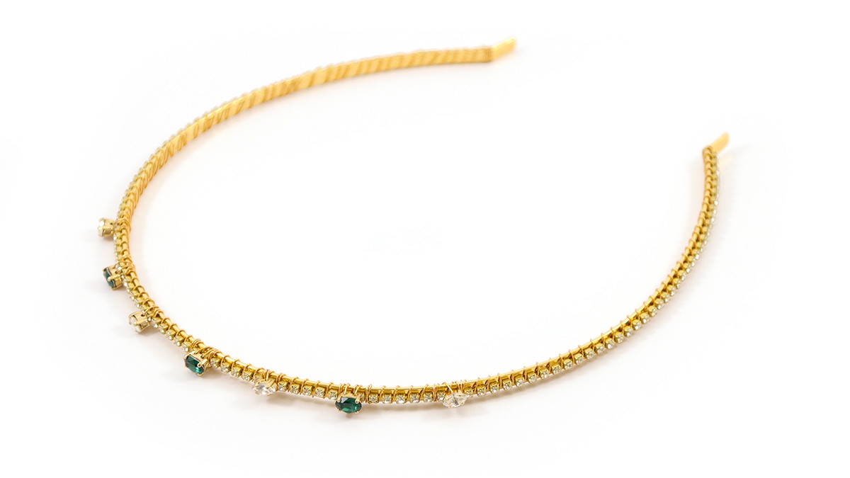 Cerchietto fai da te con PureCrystal : Tappa 7 Cerchietto fai da te con PureCrystal : Tappa 7