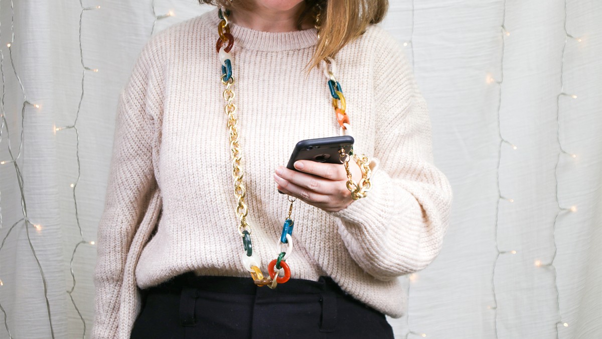 Catena telefonica o maglie per occhiali