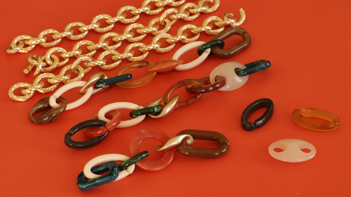 Catena telefonica o maglie per occhiali : Tappa 2