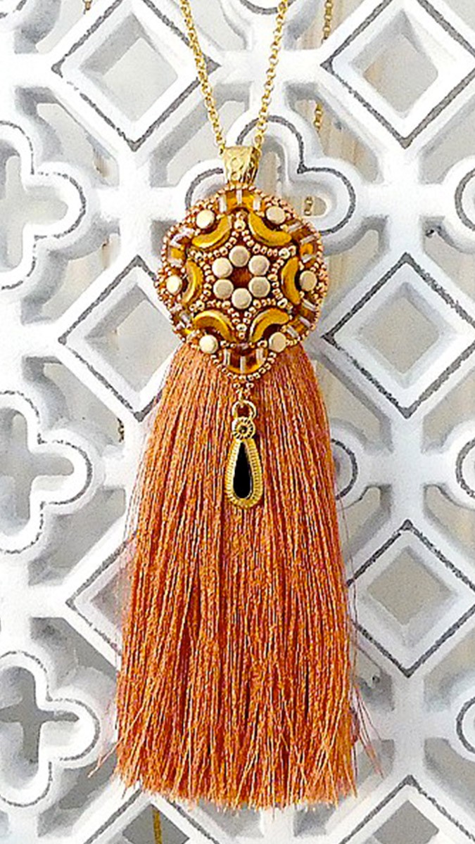 Schema Pompon Maloya con perline Arcos di Puca® tutorial Schema Pompon Maloya con perline Arcos di Puca® tutorial