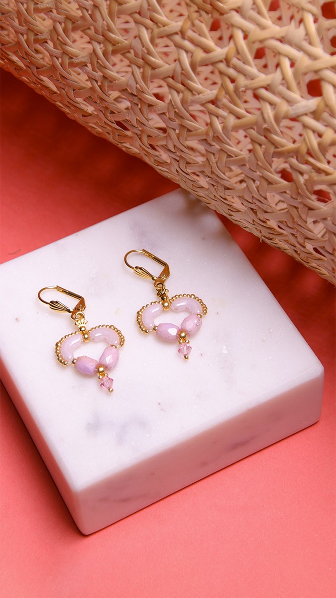 Schema Set Love Me con perline Arcos e Baros di Puca® tutorial