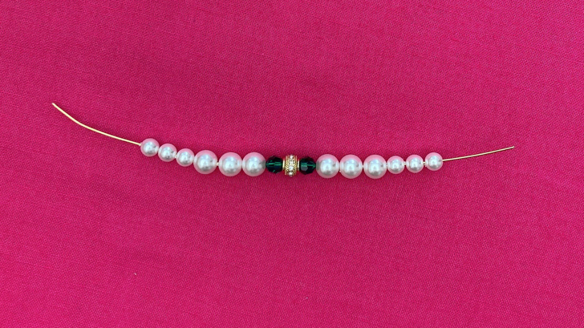 Orecchini in stile barocco con perle : Tappa 1 Orecchini in stile barocco con perle : Tappa 1