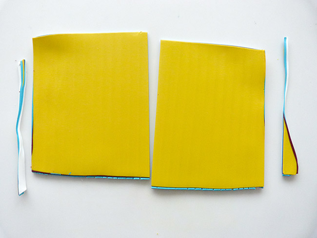 collana pasta sintetica con tampone Mandala e fiocchetti : Tappa 2