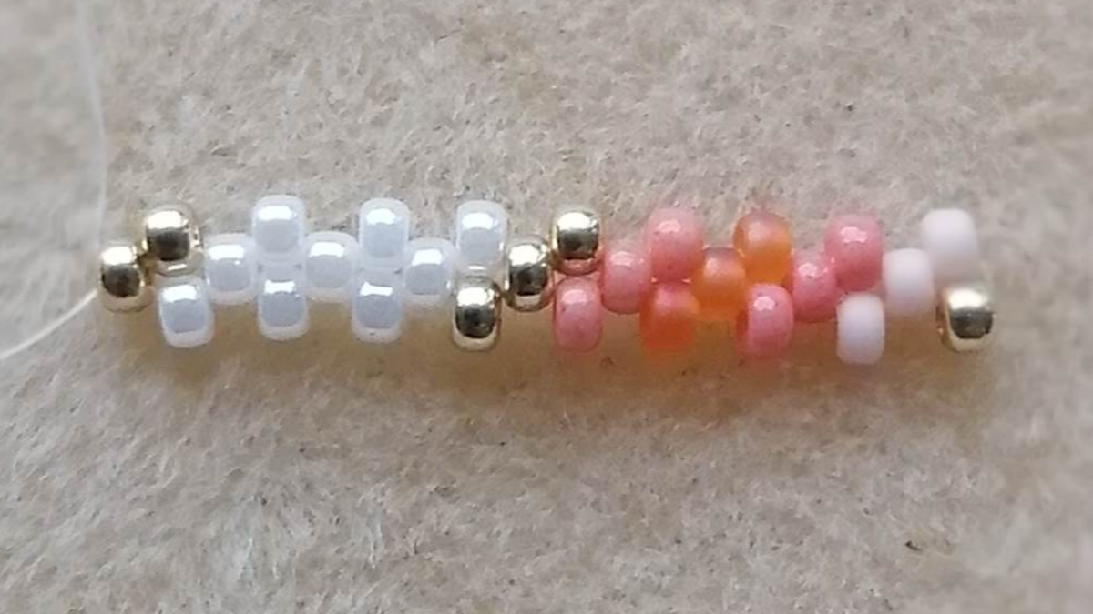 Tutorial per il braccialetto a intreccio Peytwist : Tappa 3 Tutorial per il braccialetto a intreccio Peytwist : Tappa 3