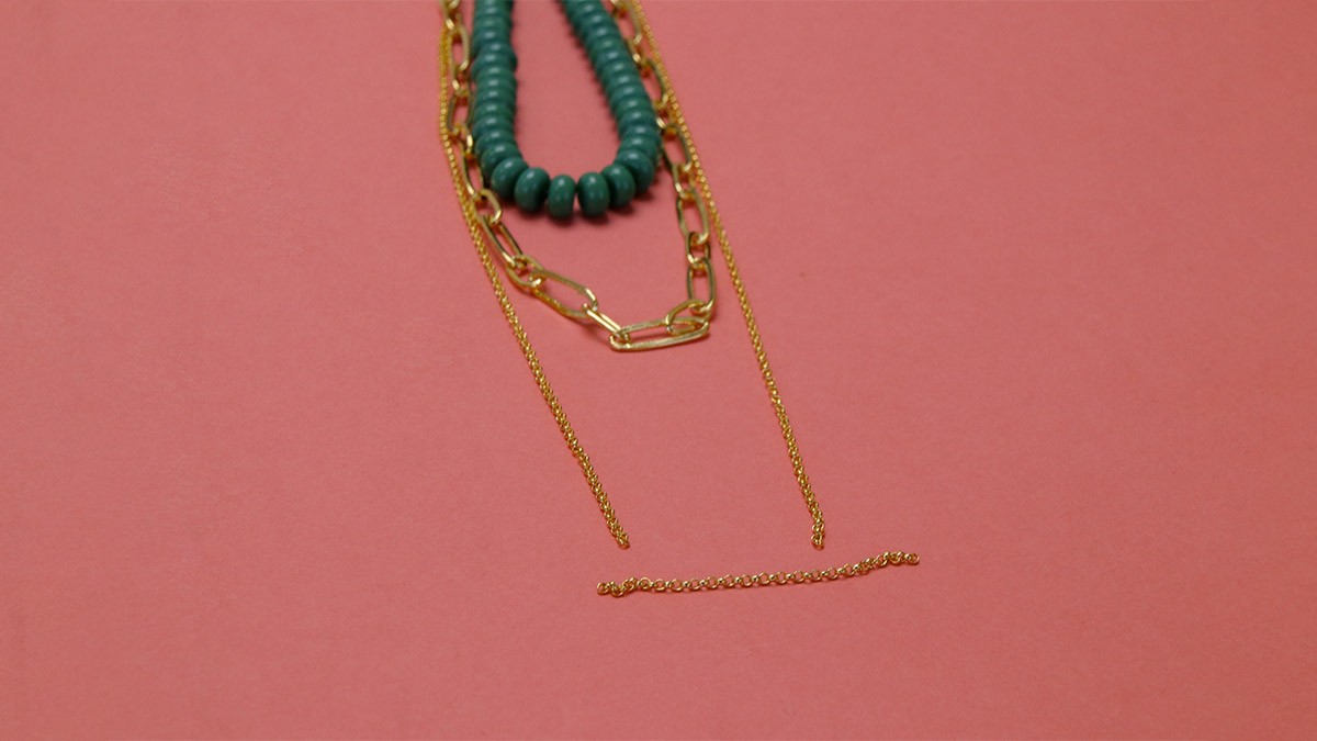 Tuto collana multi fili di perline heishi : Tappa 6