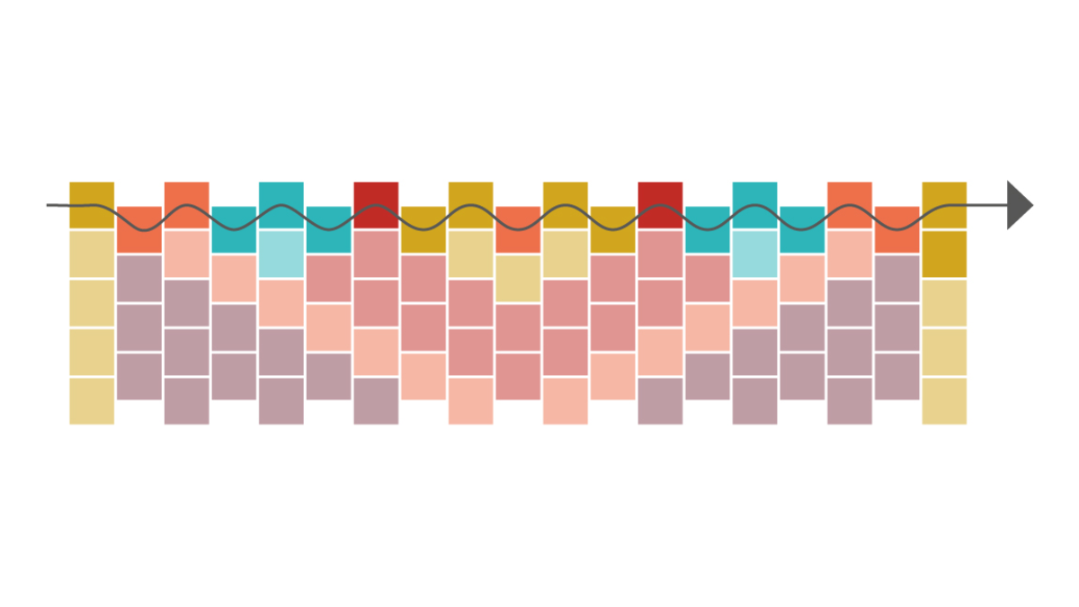 Tessitura di un bracciale Miyuki a griglia in Peyote dispari : Tappa 1 Tessitura di un bracciale Miyuki a griglia in Peyote dispari : Tappa 1