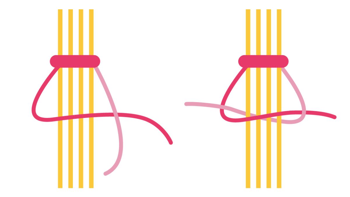 3 Braccialetti Miyuki a punto metallico e macramè : Tappa 10