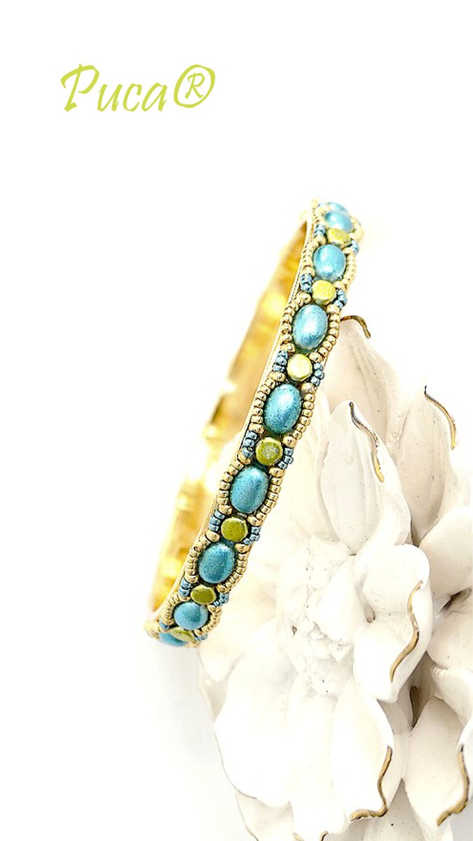 Schema Fede Alba con perle Samos e Kalos di Puca®.