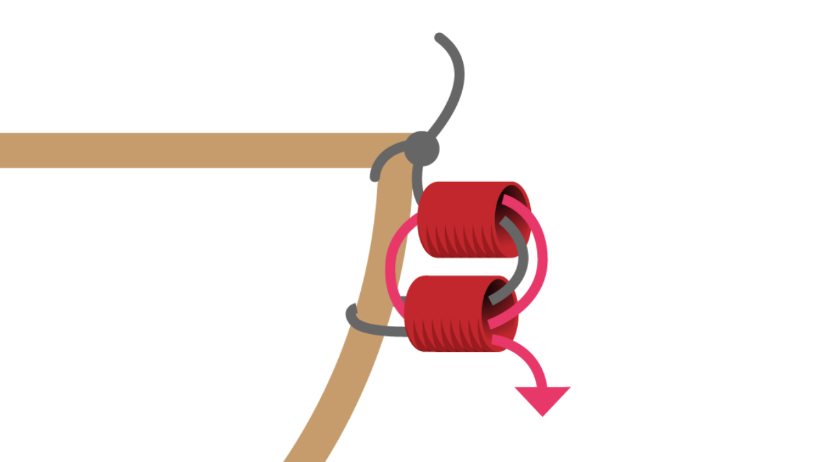 Collana Miyuki a mezzaluna tecnica a punto mattone : Tappa 2 Collana Miyuki a mezzaluna tecnica a punto mattone : Tappa 2