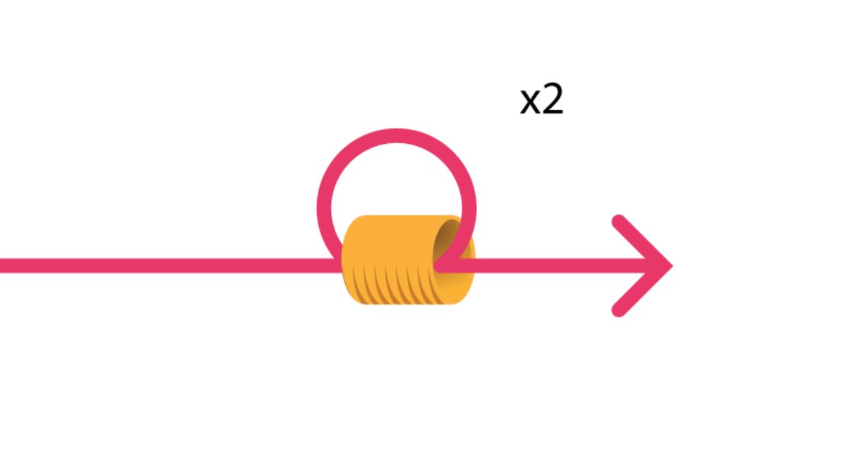 Bangle Miyuki Peyote griglia di tessitura circolare : Tappa 1