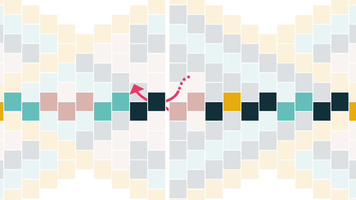 Bangle Miyuki Peyote griglia di tessitura circolare : Tappa 2