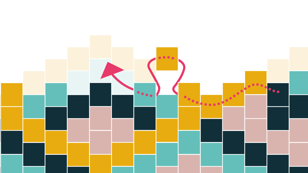 Bangle Miyuki Peyote griglia di tessitura circolare : Tappa 5