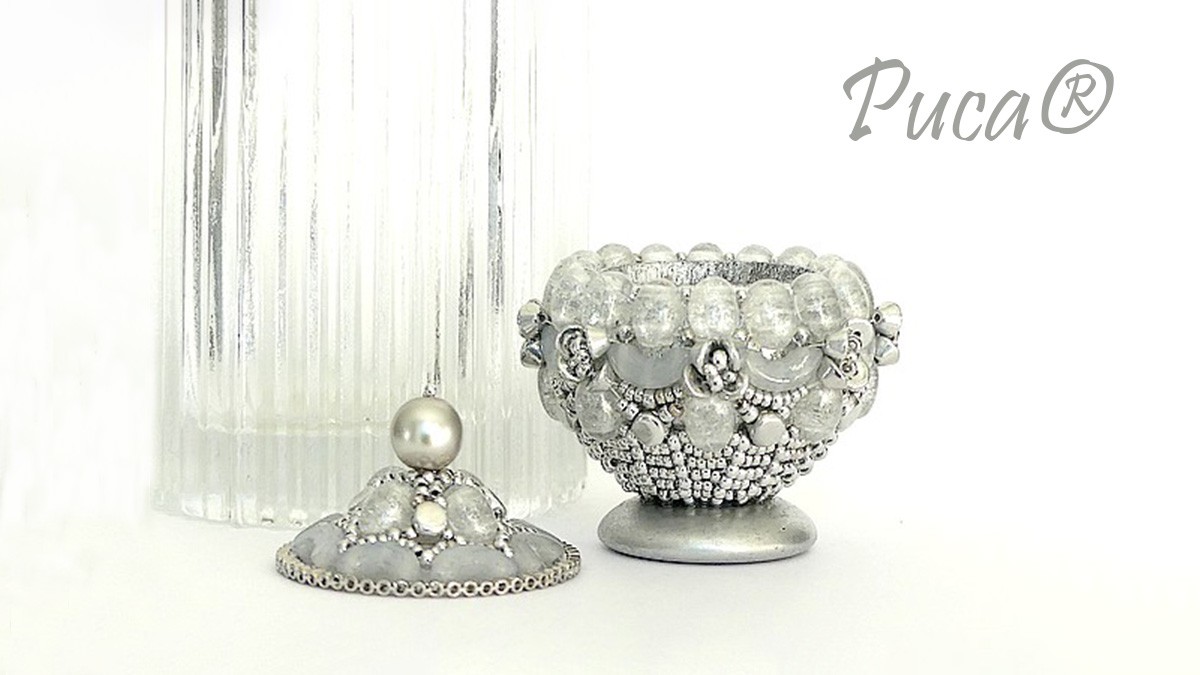 Schema Cofanetto per gioielli con perle Arcos®, Samos®, Kalos® e Konos®.