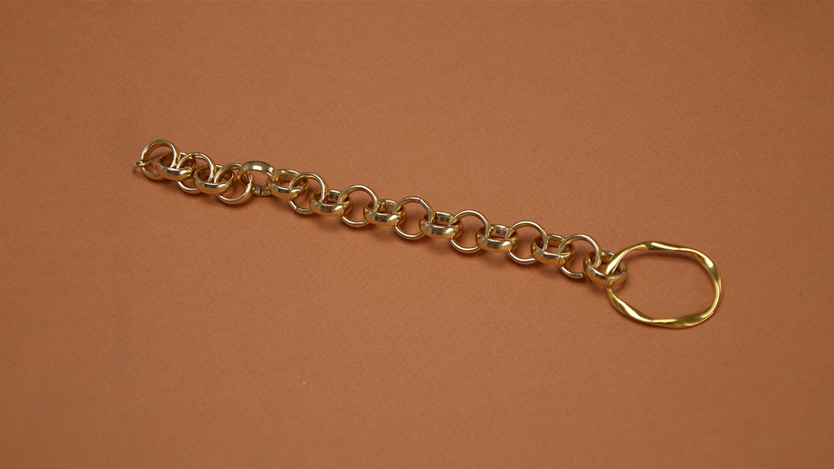 Tutorial per la collana a maglie grandi in acrilico : Tappa 2 Tutorial per la collana a maglie grandi in acrilico : Tappa 2