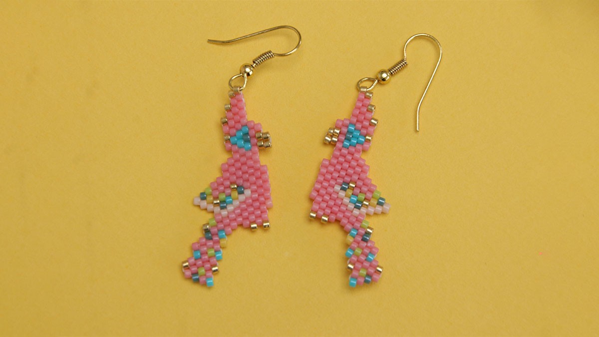 Tessitura di perline fai da te per l'estate a punto mattone : Tappa 3 Tessitura di perline fai da te per l'estate a punto mattone : Tappa 3