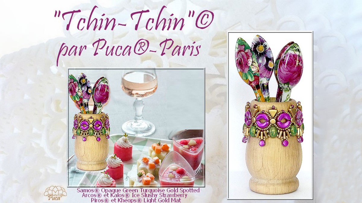Schema Diagramma Tchin Tchin con supporto in legno di Puca®.