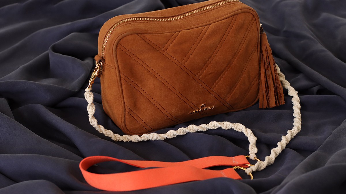 Tuto anse de sac suédine et macramé Tuto anse de sac suédine et macramé
