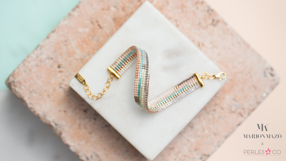 Diagramme bracelet signé Marion Mazô Diagramme bracelet signé Marion Mazô