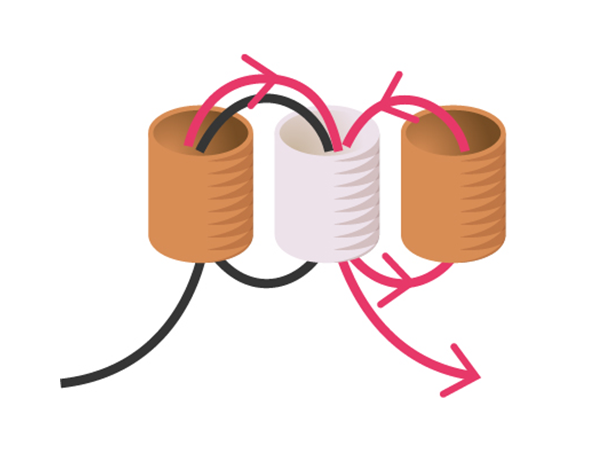 Orecchini a doppio punto luce con perle di seme : Tappa 3 Orecchini a doppio punto luce con perle di seme : Tappa 3