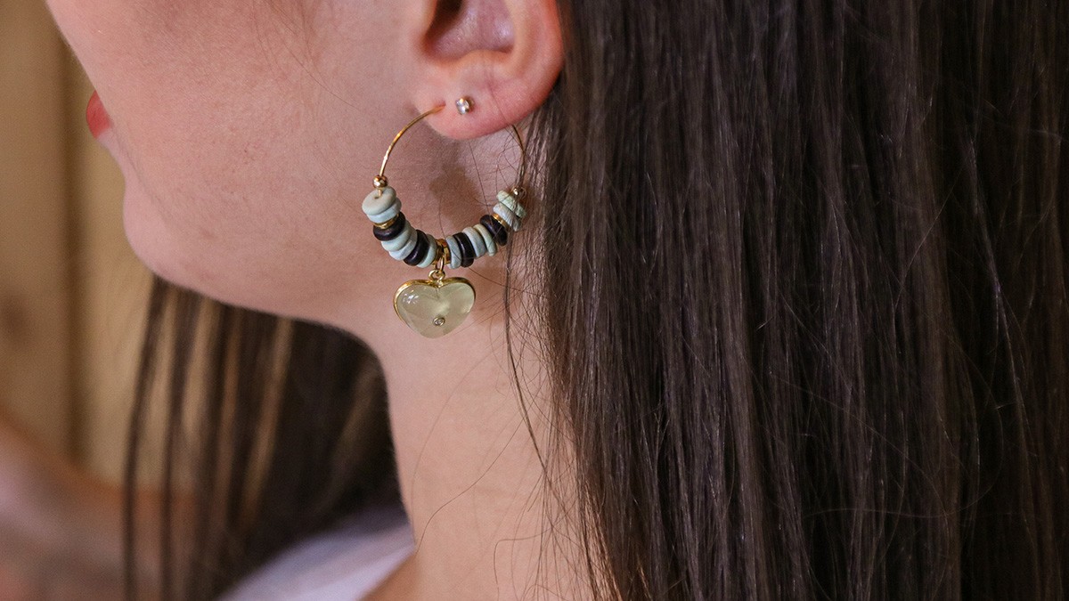 Tutorial facile per la gemma prehnite creola