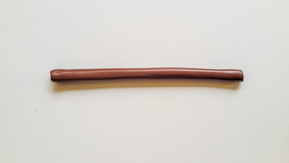 Orecchini a fiore in argilla polimerica placcata in oro : Tappa 5