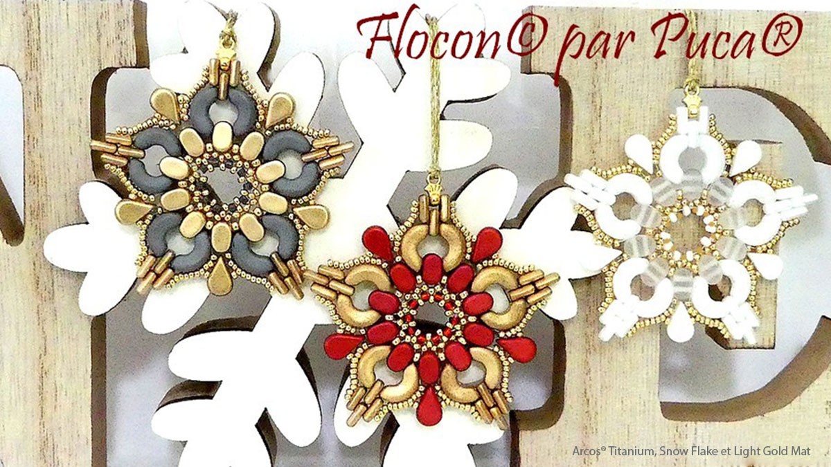 Fiocco di neve natalizio di Puca