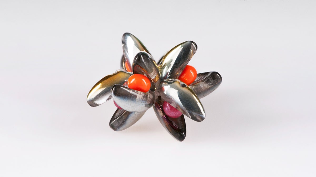 Bracciale da donna con perle di vetro Preciosa Chilli : Tappa 5