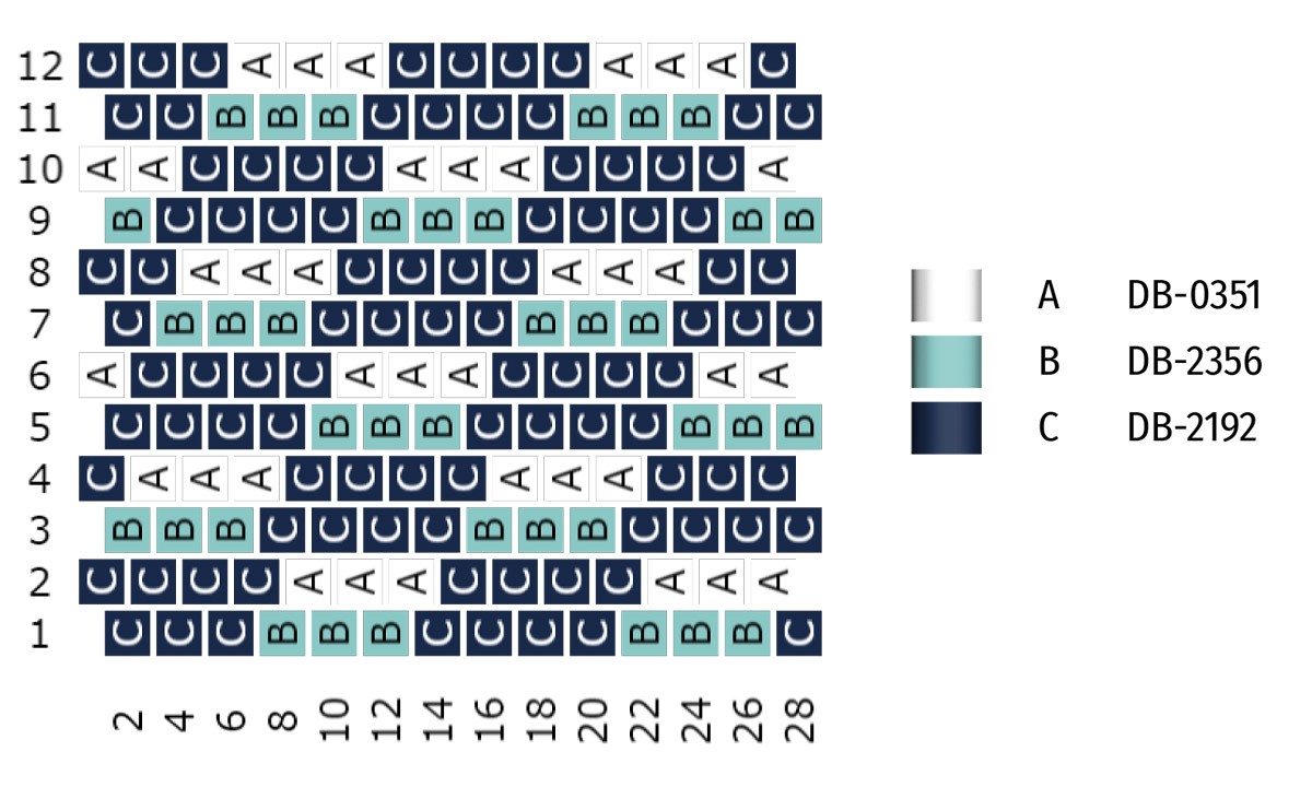 Schema Bracciale da uomo in Miyuki con perla tubolare