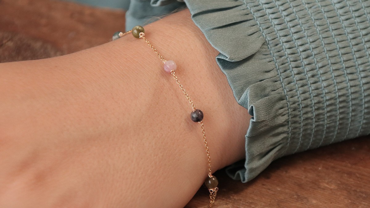 Bracciale In Pietre Naturali Doppio Strato - Regolabile, Unisex, Con Perle Di Lava E Turchese! - Foto 7