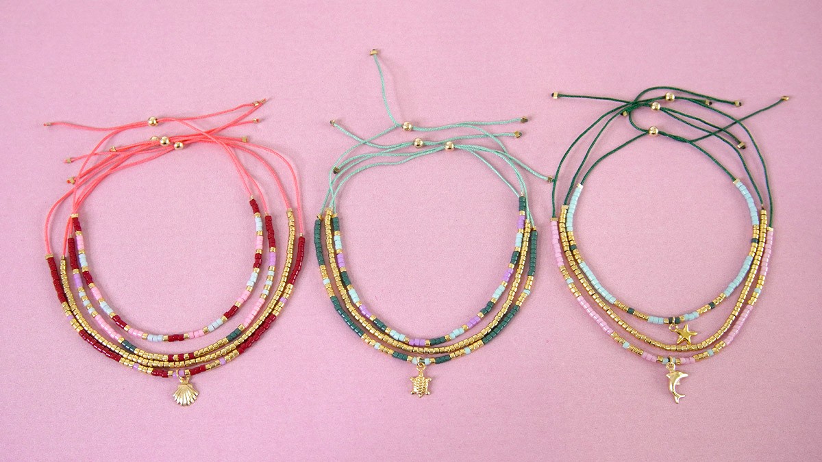 Bracciale Regolabile Con Perline Miyuki E Conchiglia - Gioiello Bohemien Per Donna - Foto 11