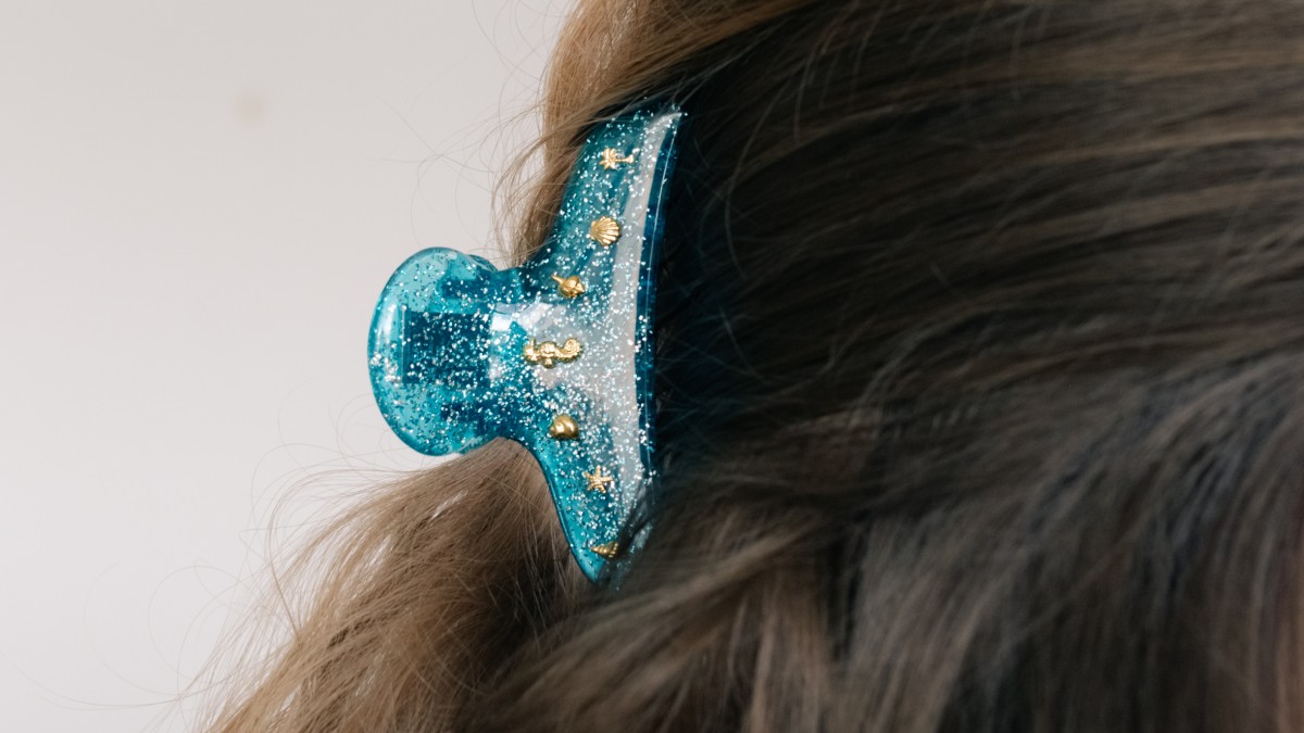 Fermagli per capelli conchiglia e frutta estiva con strass PureCrystal : Tappa 2