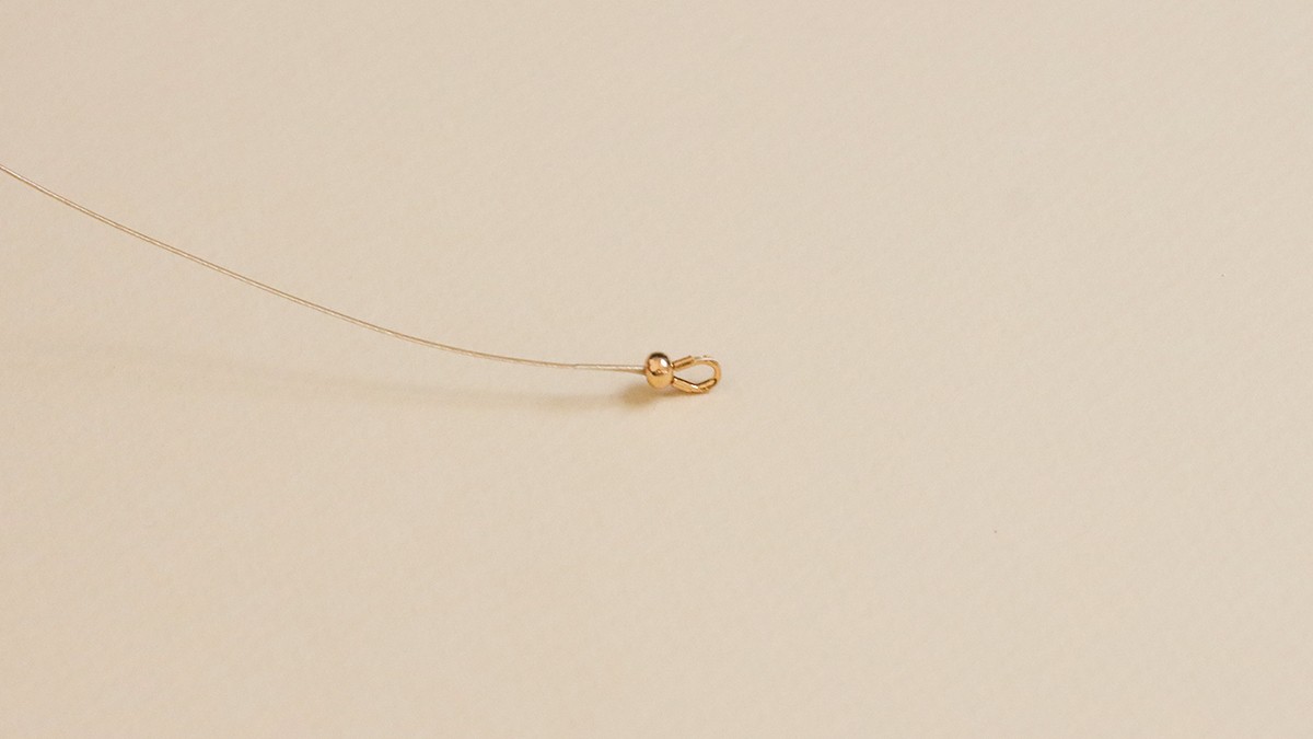 Bracciale vintage con perle : Tappa 1