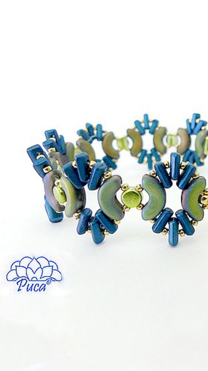 Schema Bracciale e anello Indra® di Puca