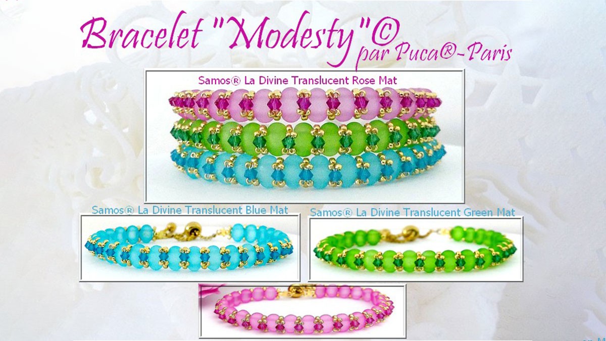 Bracciale modesto con Samos® di Puca®
