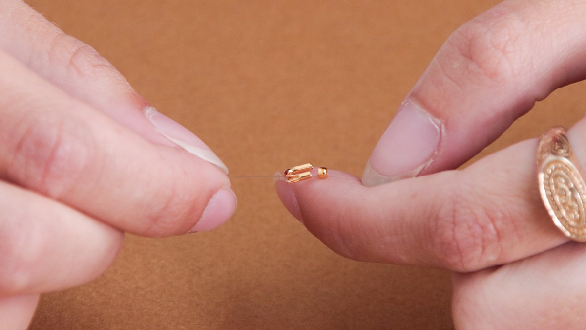 Tutorial per la collana di pietre naturali e il ciondolo a cuore : Tappa 1 Tutorial per la collana di pietre naturali e il ciondolo a cuore : Tappa 1