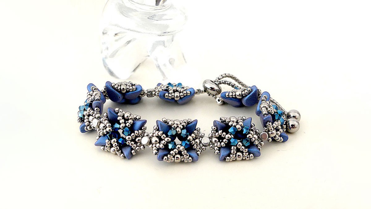 Schema Bracciale Astoria con perline Amos by Puca