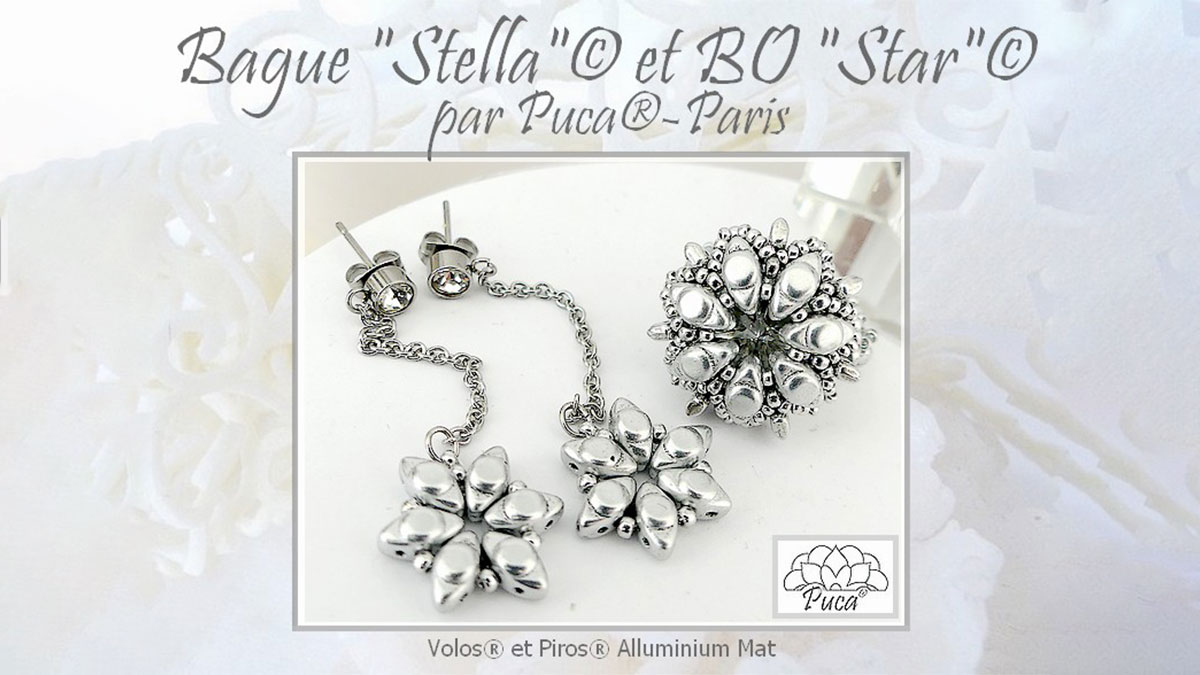 Schema Anello Stella e orecchini Star di Puca® - by Puca Schema Anello Stella e orecchini Star di Puca® - by Puca