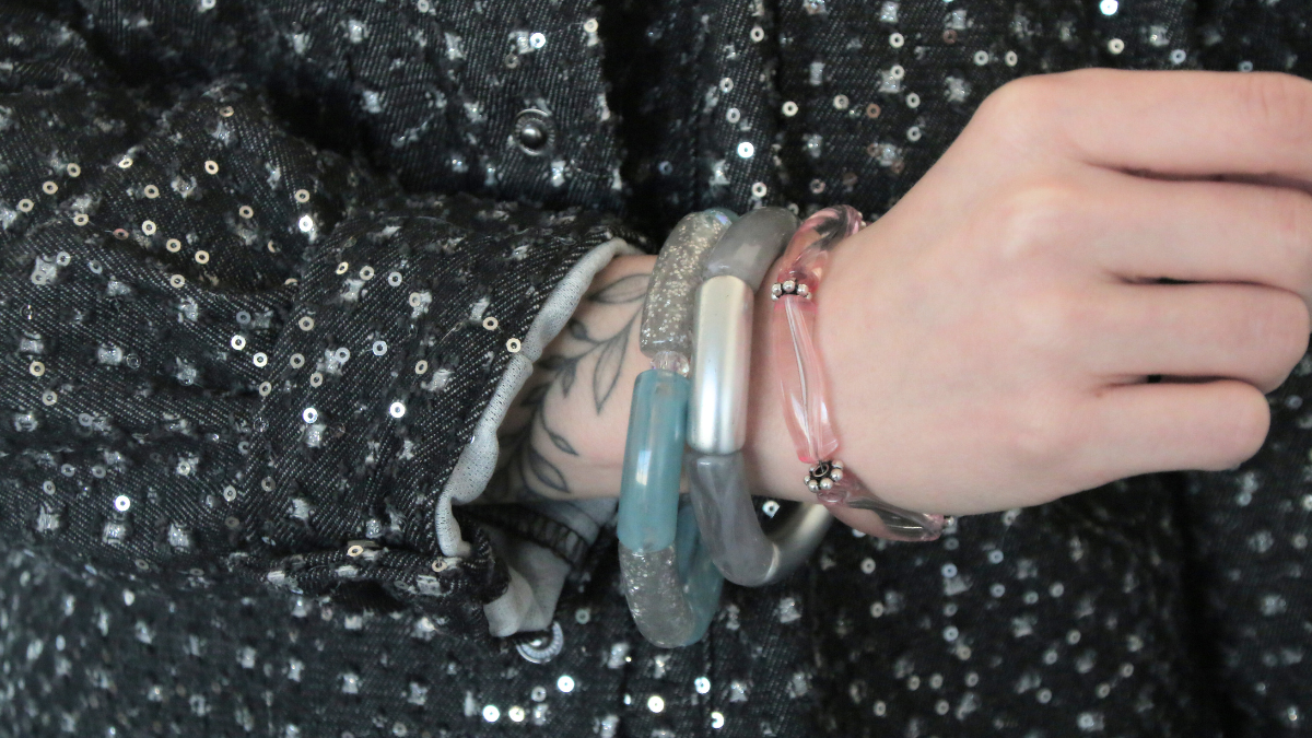 Schema Braccialetti elastici in tubo d'argento Schema Braccialetti elastici in tubo d'argento