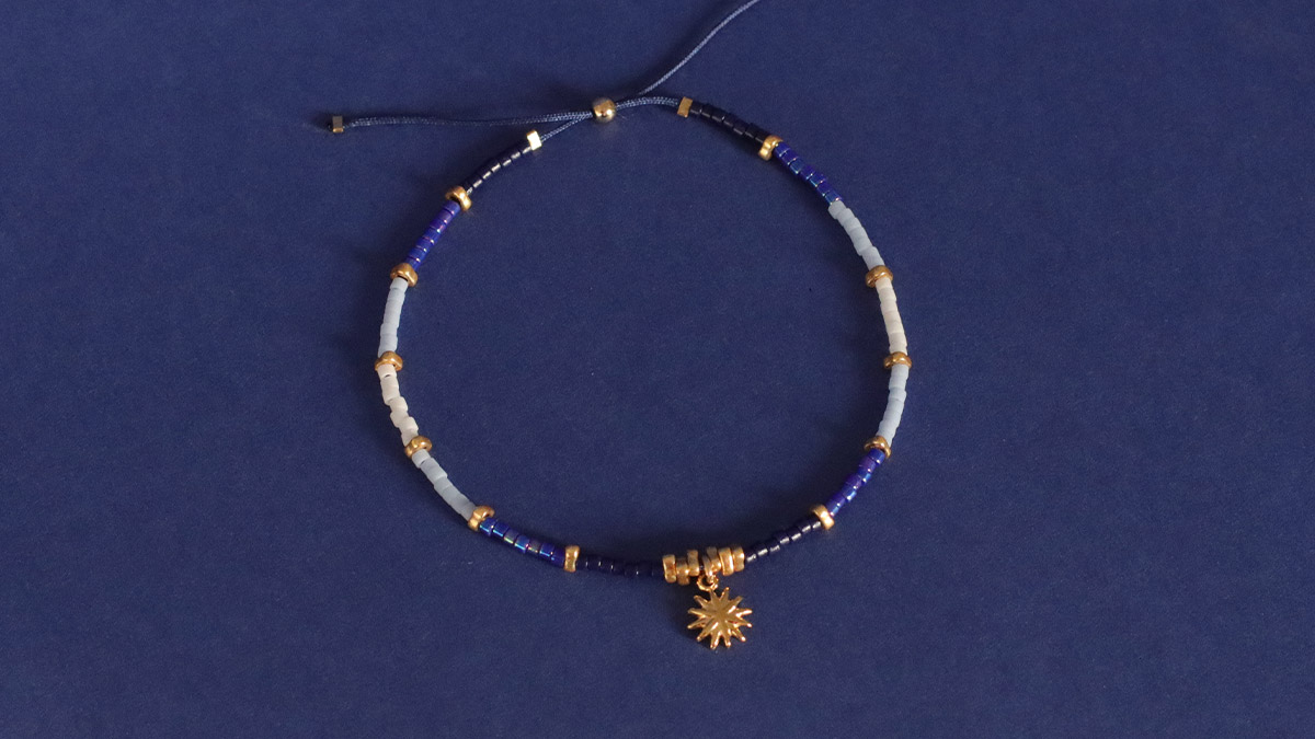 Braccialetti di perle Miyuki molto facili con chiusura regolabile : Tappa 4 Braccialetti di perle Miyuki molto facili con chiusura regolabile : Tappa 4