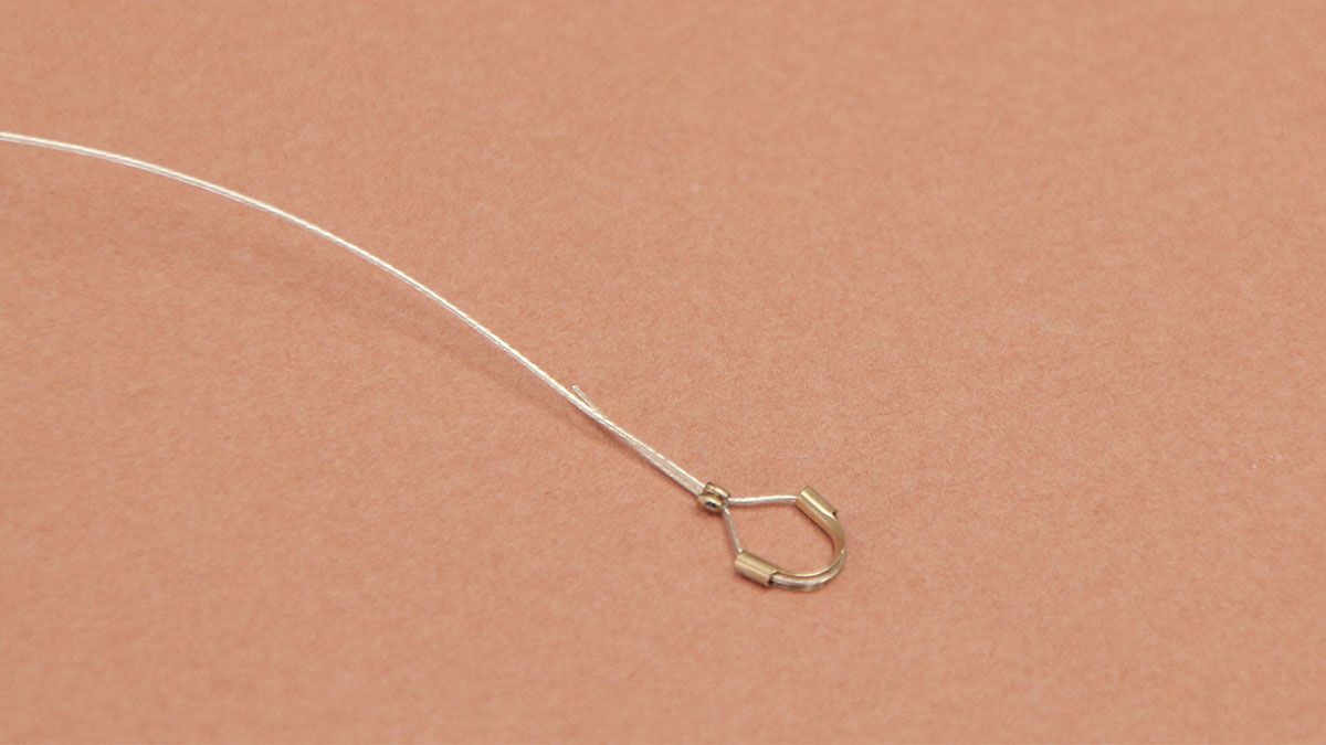 Bracciale in resina kaki con perline : Tappa 1