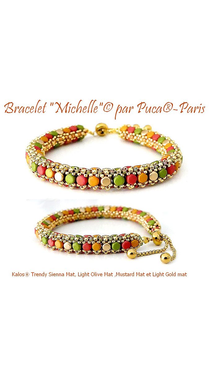 Schema Bracciale Michelle by Puca Schema Bracciale Michelle by Puca